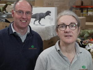 Learn about Everything Dinosaur with team members Mike and Sue.