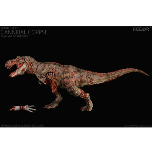 The Rebor Zombie T. rex Plain figure.