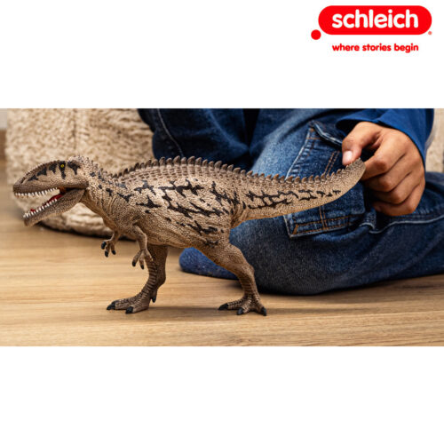 Great for robust, imaginative play the Schleich Carcharodontosaurus figure.